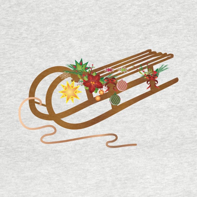 Christmas sleigh by Kisho